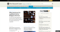 Desktop Screenshot of pewforum.org